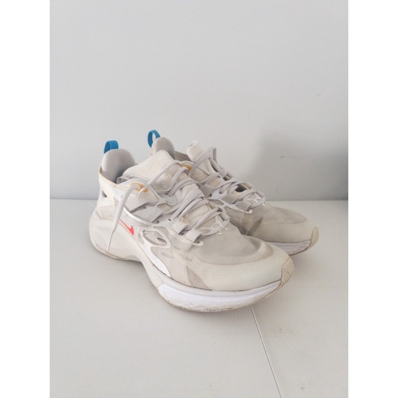 Nike‎ Signal Ivory Womens Shoes Training Sneakers Running US 10 Logo Red Summit - Picture 8 of 12